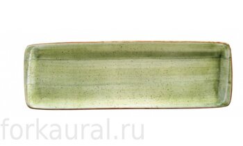 Bonna THERAPY AURA Блюдо прямоугольное ATH MOV 41 DT (36х25 см, зеленый)